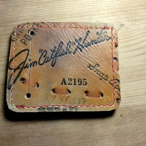 Baseball glove wallet